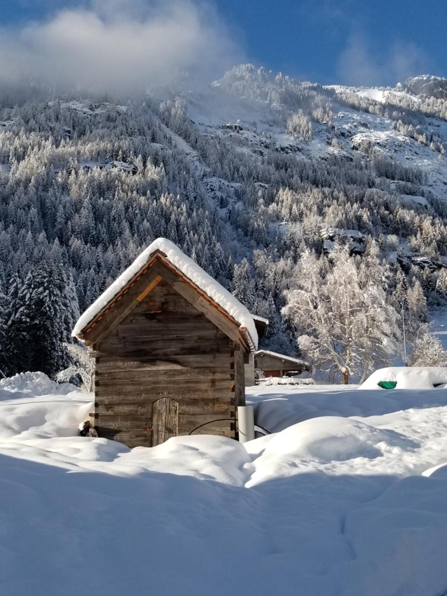 Chalet Walser A Vallorcine 13 Kms Chamonix France מראה חיצוני תמונה